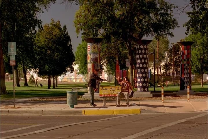 Albuquerque Police!
You're under arrest!
Get down on the ground!