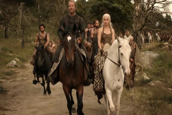 The Dothraki have never
crossed the narrow sea.