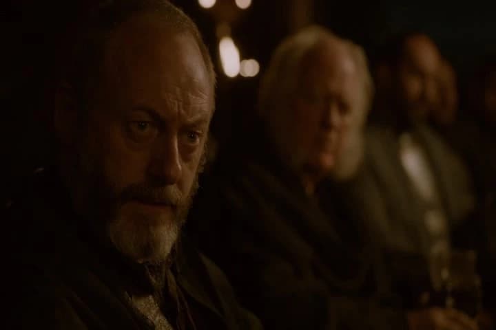 Mace Tyrell, Randyll Tarly.