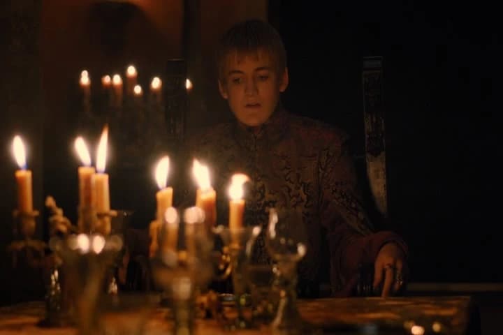 Joffrey tells me you
stopped your carriage at Flea Bottom