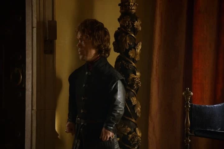 Good afternoon, Lord Tyrion. I was
trying on a gown for Jeffrey's wedding.