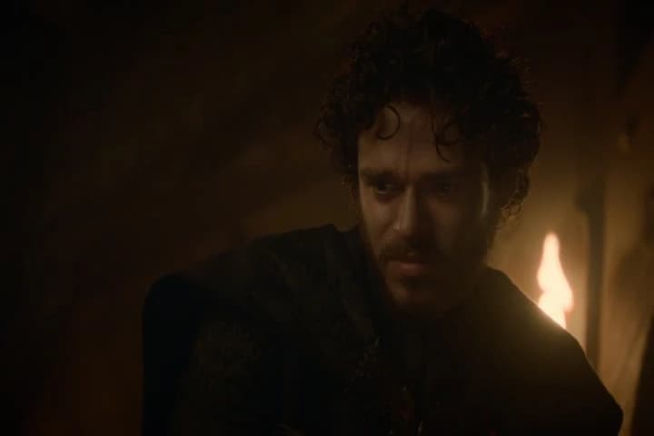 Take me
for a hostage, but let Robb go.