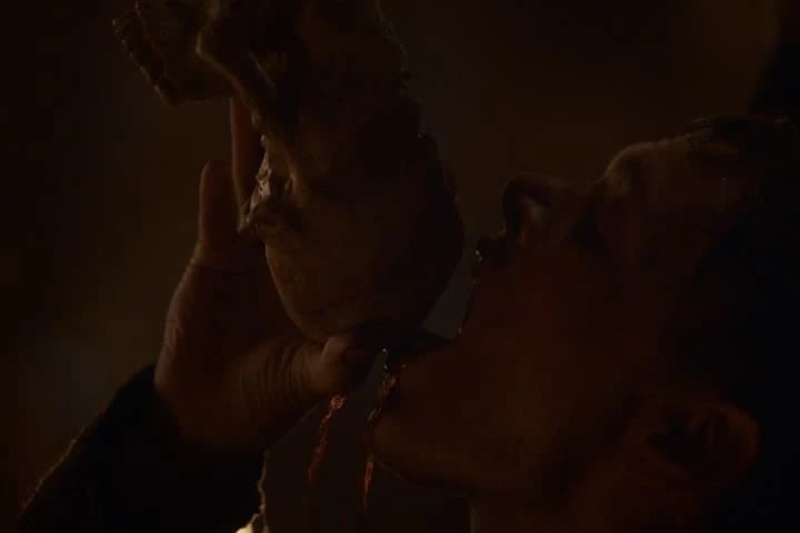 drinking wine from the skull
of Jeor fucking Mormont.