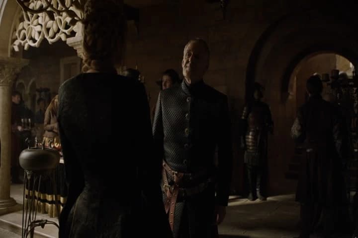 They never would have come
to the capital when Tywin was alive.