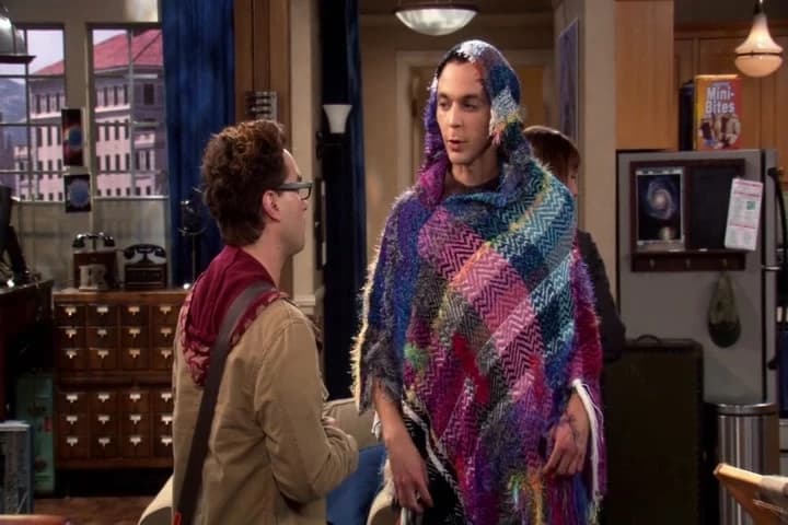 A serape is open at the sides,
a poncho is closed. This is a poncho.