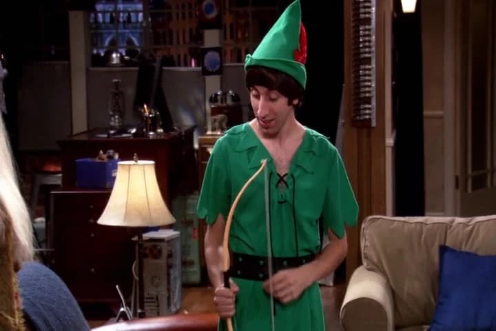 - I'm not Peter Pan, I'm Robin Hood.
- Really?