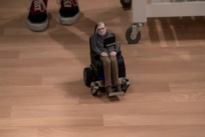 Remote control
Stephen Hawking!