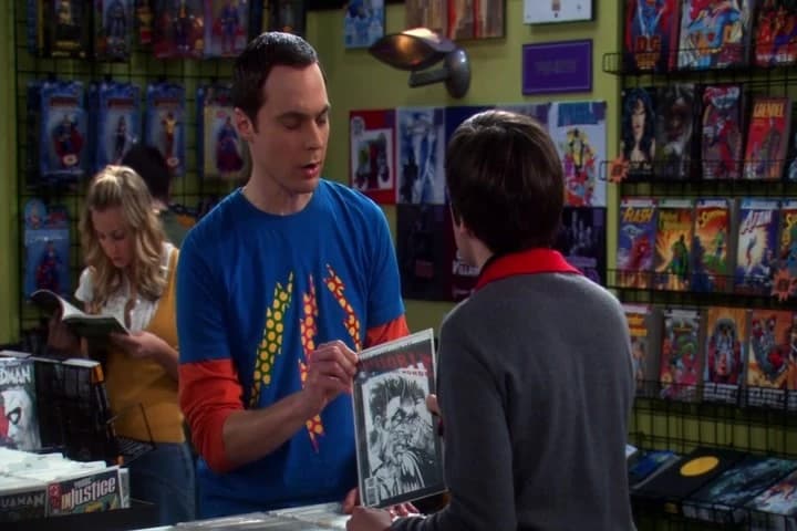 - Let it go, Sheldon.
- Why should I let it go? I saw it first.