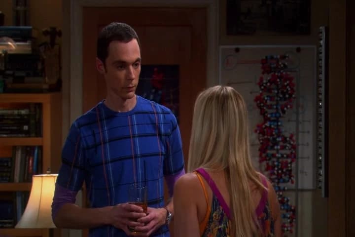 Look, Sheldon, before you race off
to the fertility clinic...