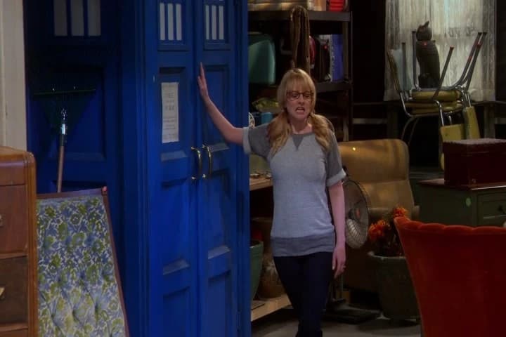 ...the inside of the TARDIS
is bigger than the outside.