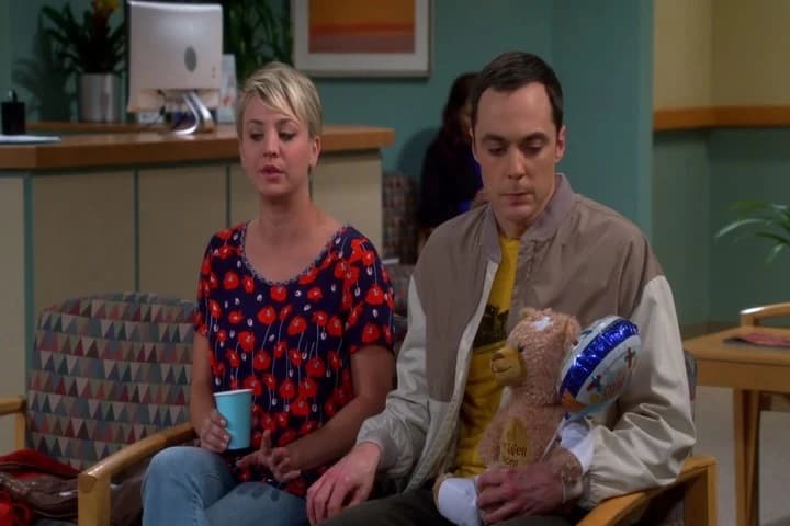 - It's an earthquake. I knew it.
- Sheldon, it was just a little tremor.