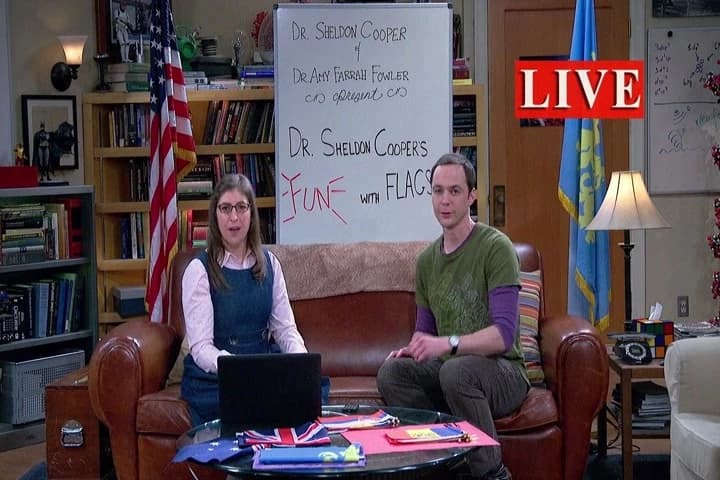 Hello, and welcome to a special
live edition of <i>Dr. Sheldon Cooper...</i>